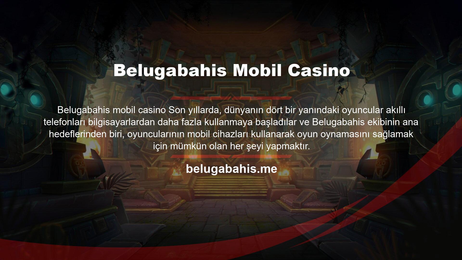 Artık Belugabahis Casino hakkında her şeyi öğrendiğinize göre, mobil cihazınızı kullanarak bahisçinin casinonda oynamaya devam edebilirsiniz